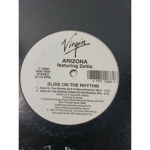 Arizona Featuring Zeitia – Slide On‎ The Rhythm - Union City Recordings EX